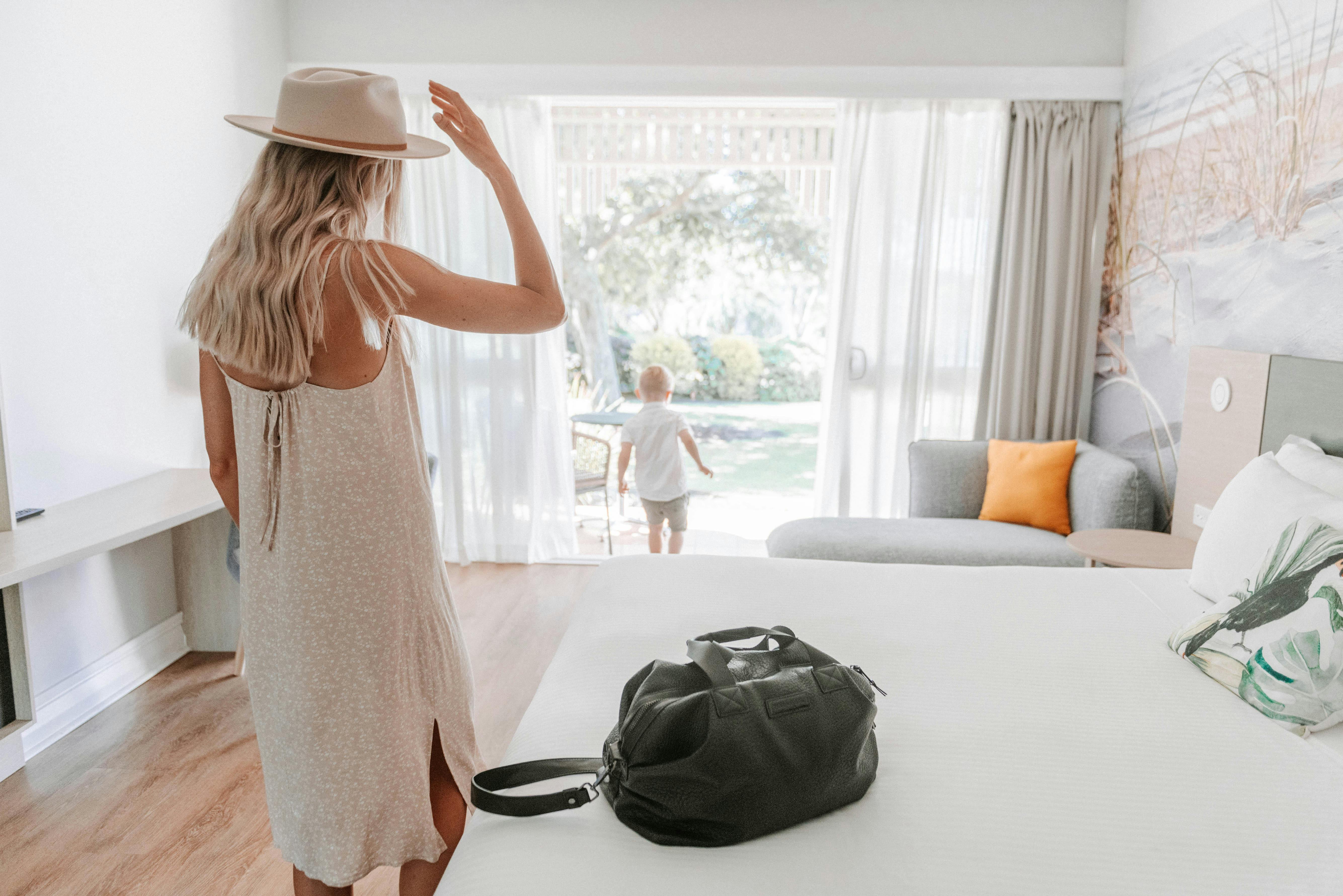 Executive Lagoon view room at Novotel Sunshine Coast Resort