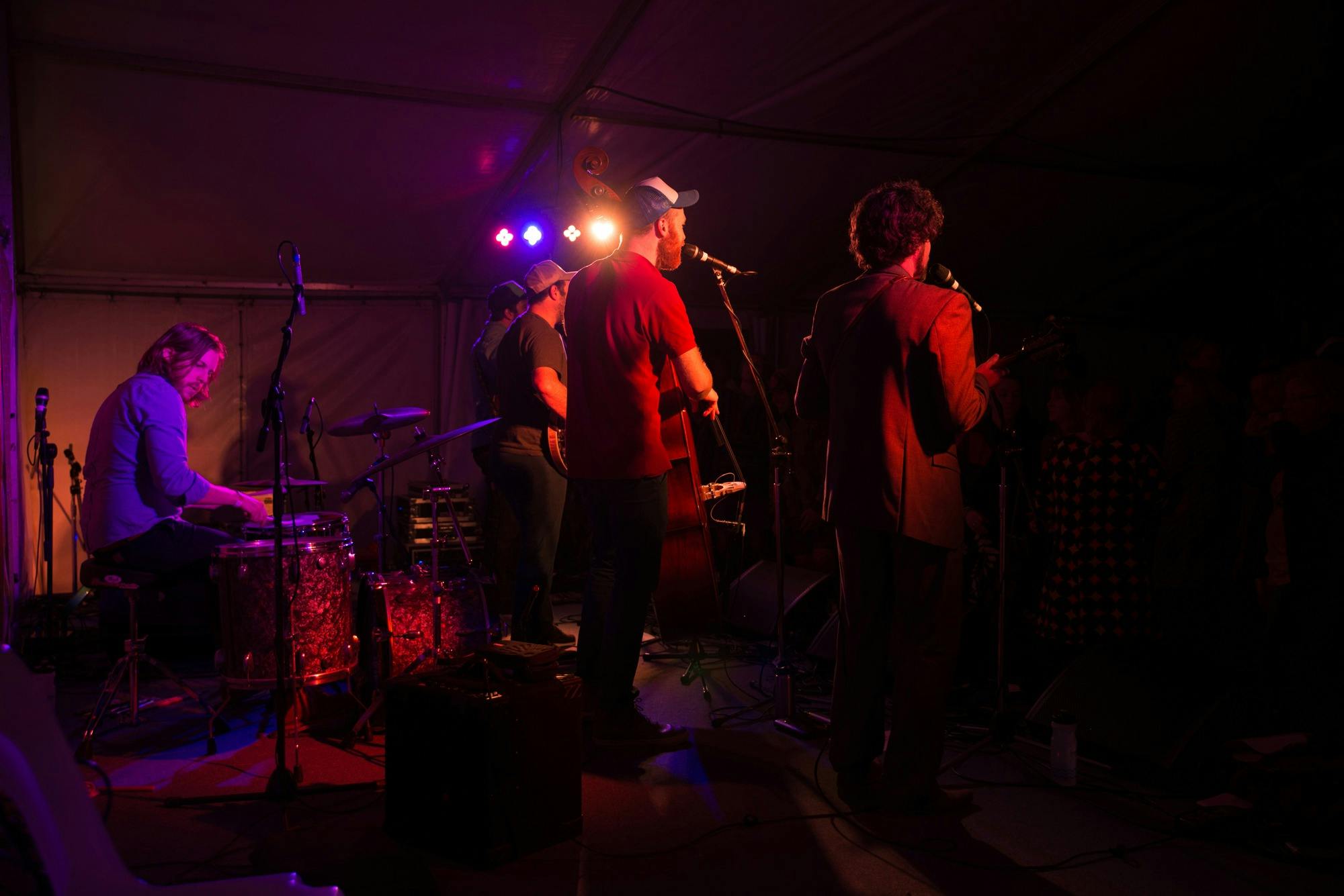 Bands on  stage