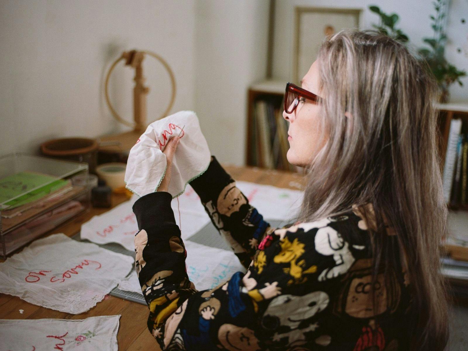 Auslan Embroidery Workshop