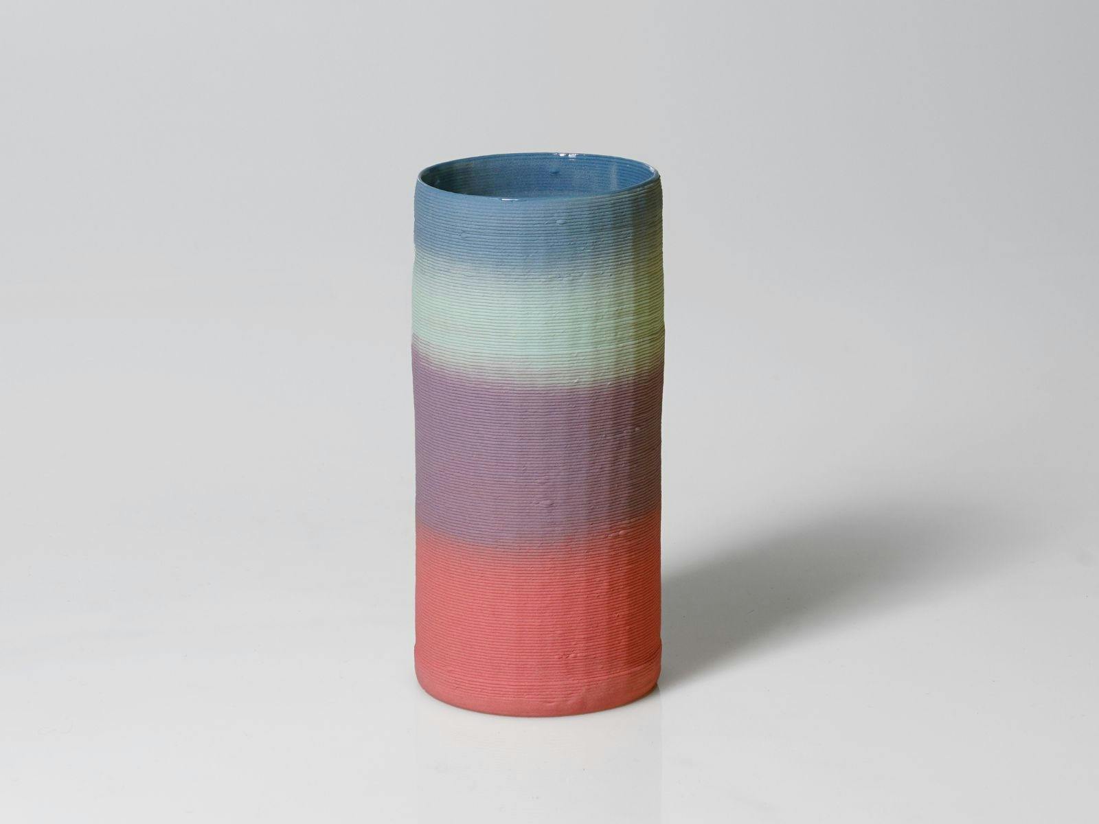 cylinder vas with gradient colour