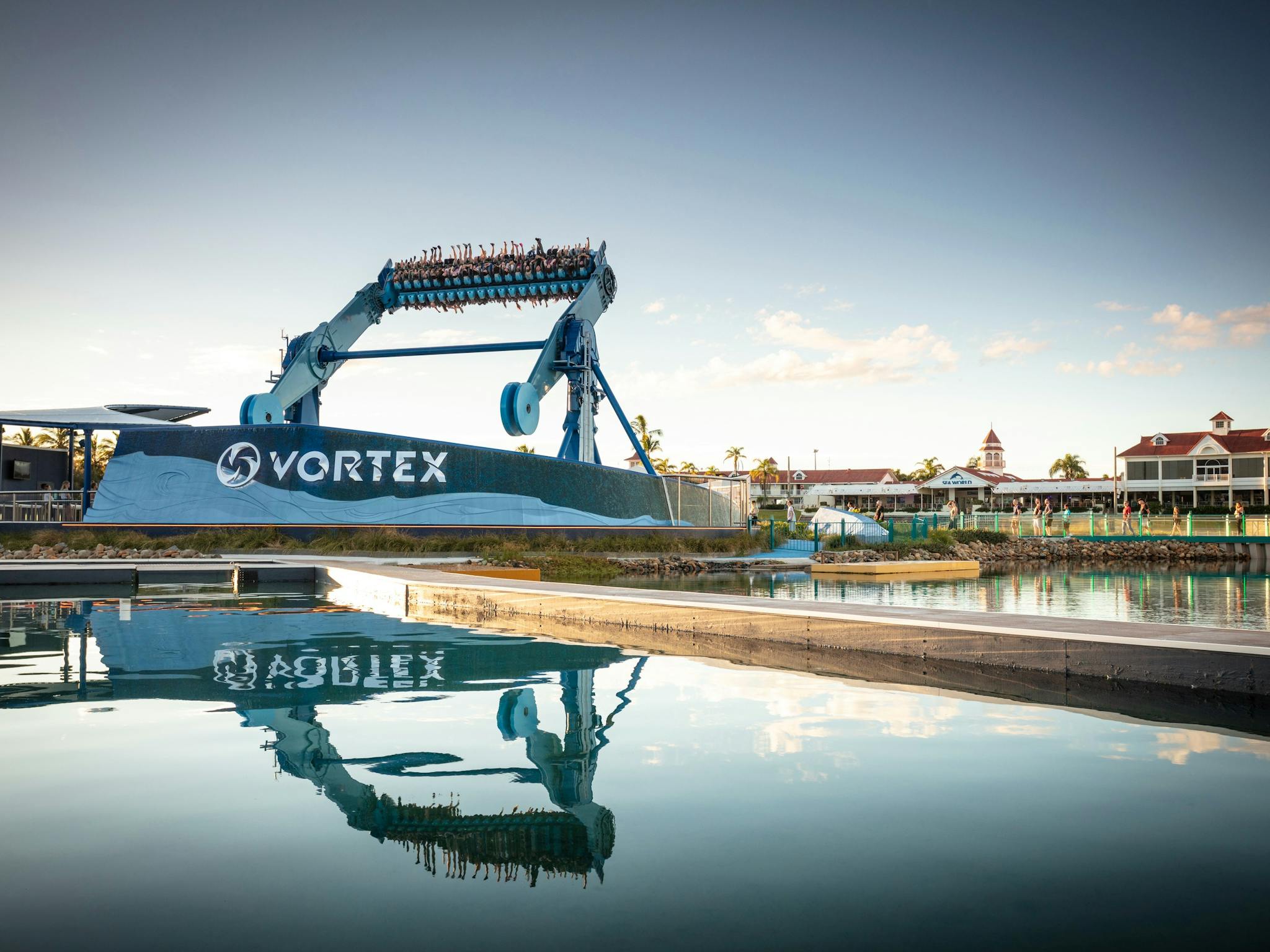 Ride the new Vortex at Sea World