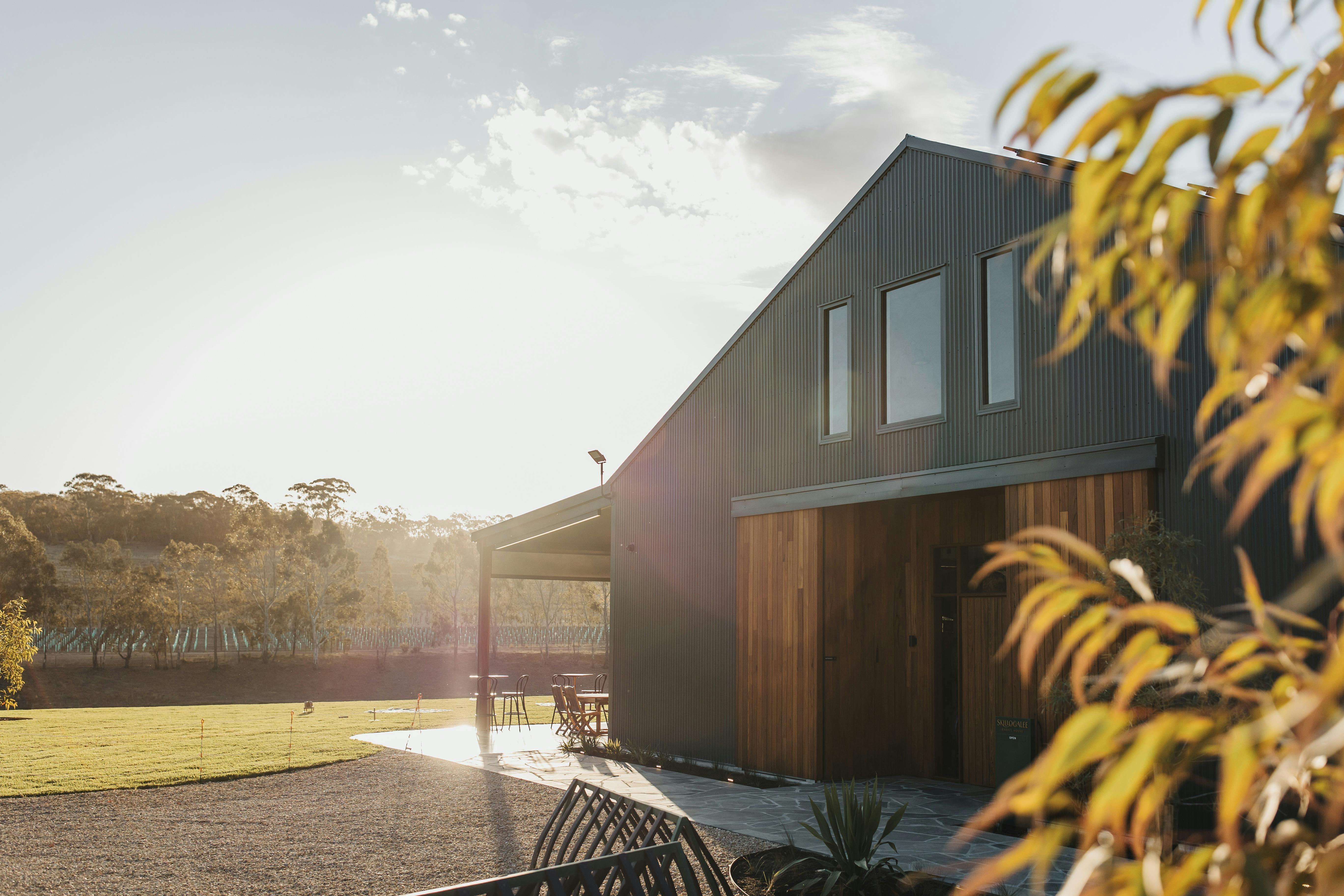 The entrance to the Barrel House