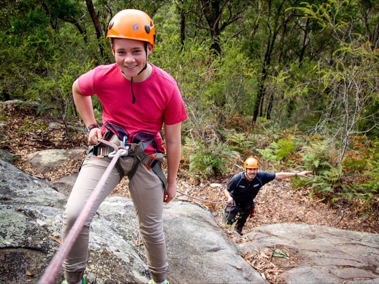 Abseiling