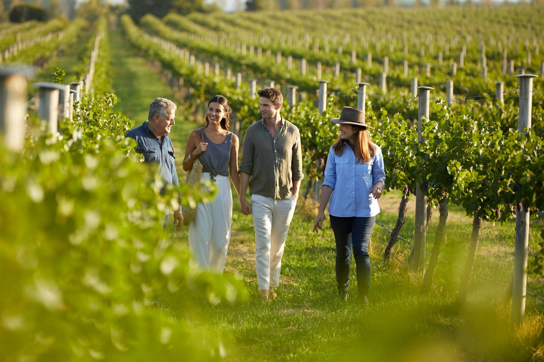 Romantic day trip to the Hunter Valley's vines.