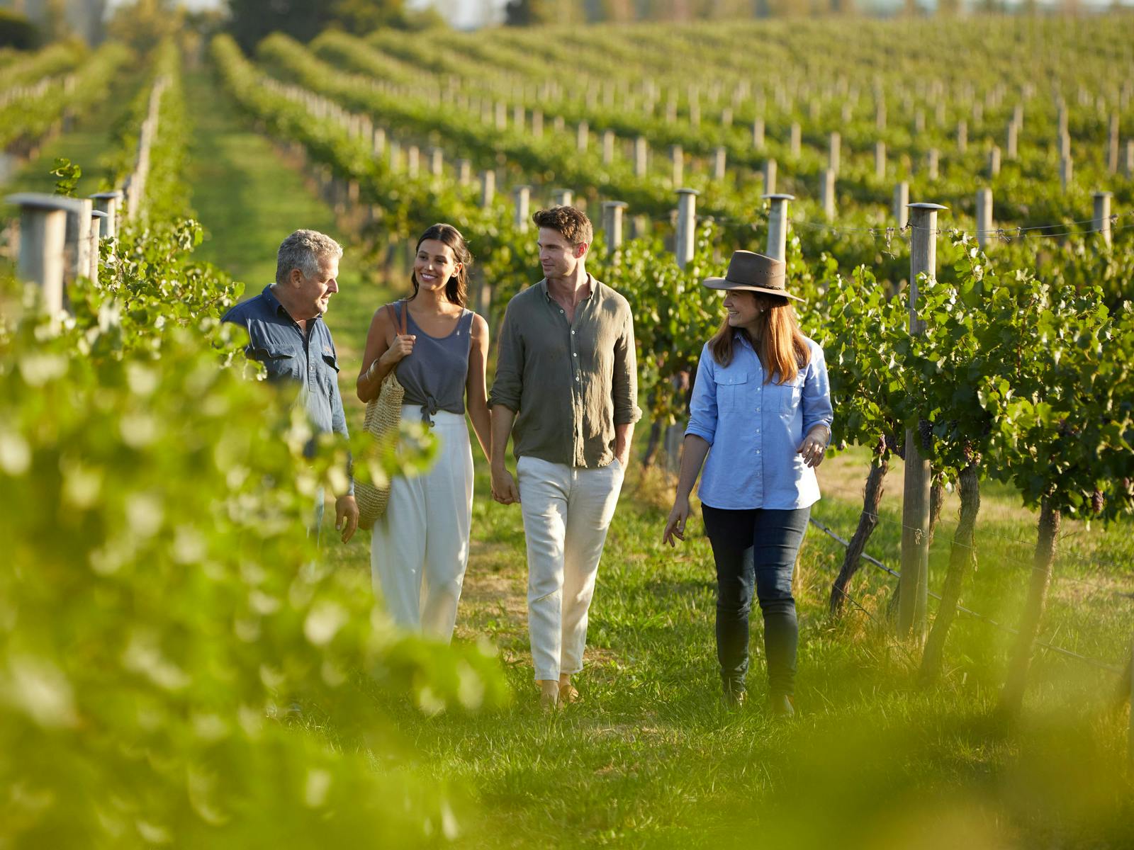 Romantic day trip to the Hunter Valley's vines.