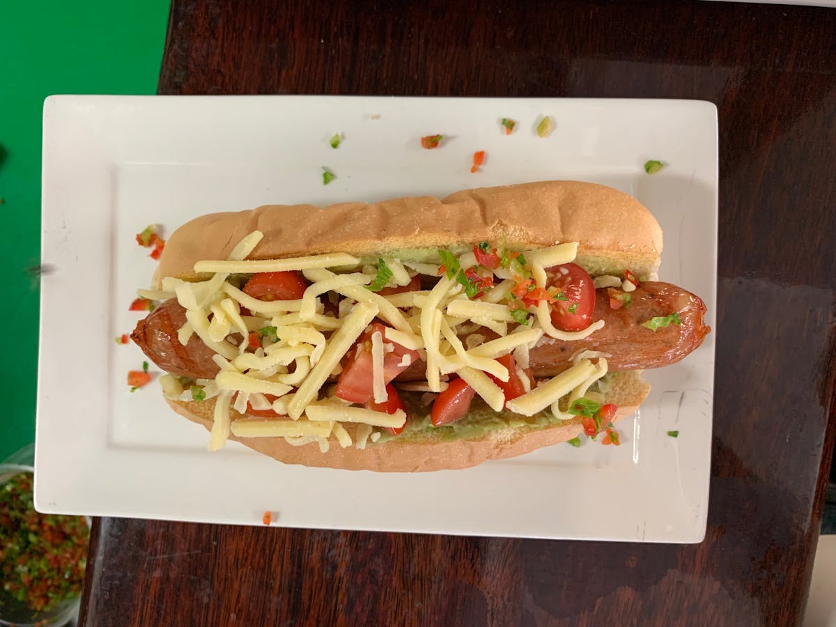 Delicious Gourmet Hotdog