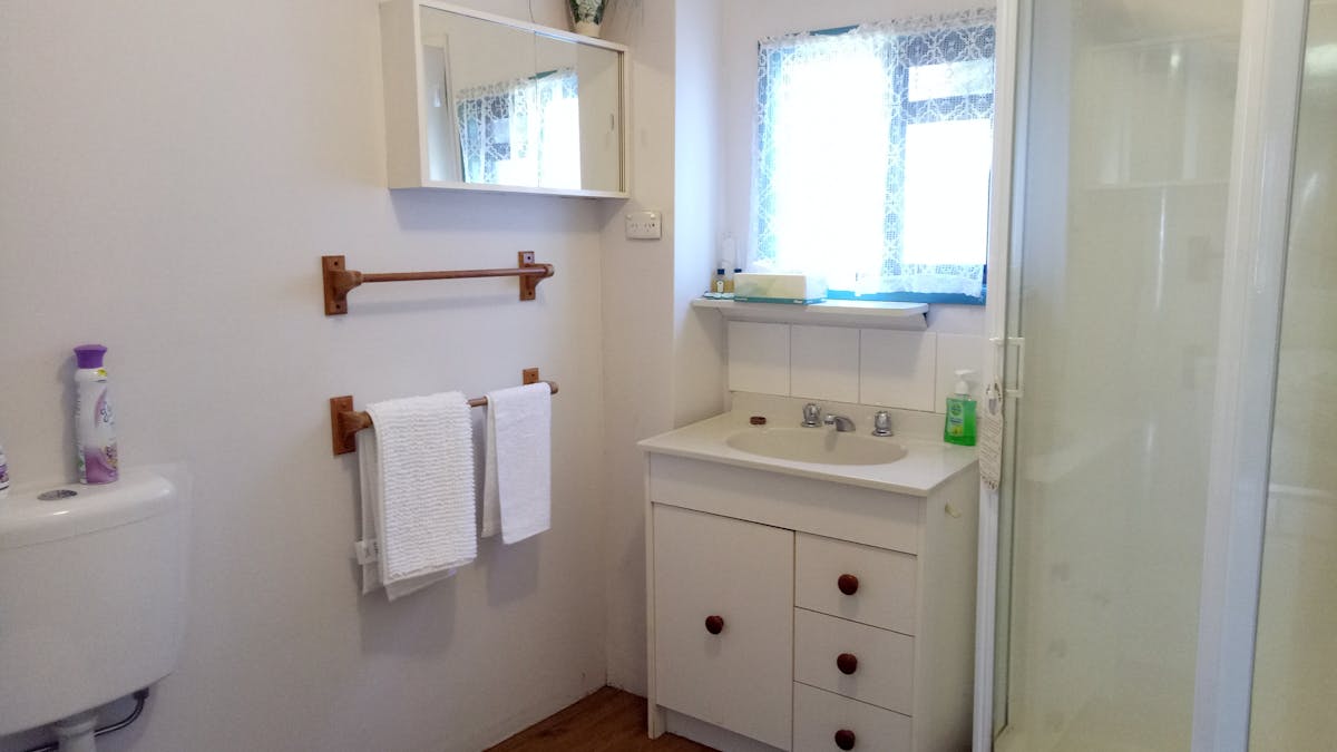 Bathroom located in main bedroom