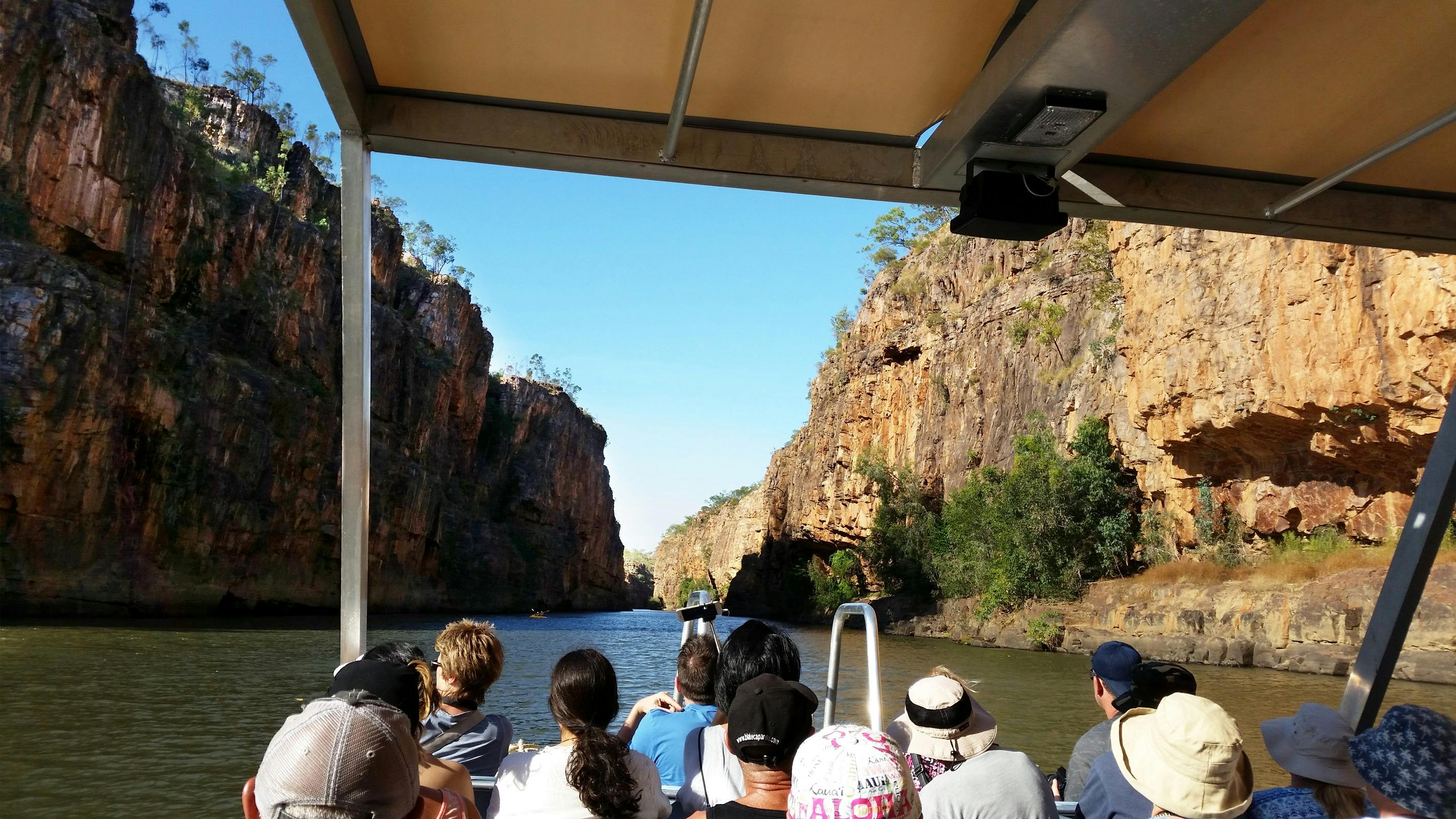 Enjoy the included Katherine Gorge Cruise on our Outback Tours.