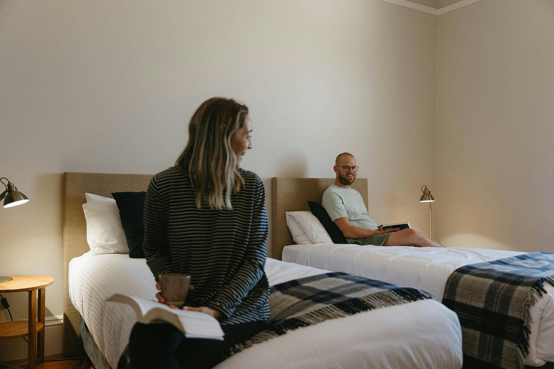 Bedrooms at Cape du Couedic
