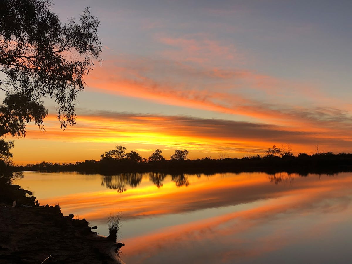 Sunset at Noccundra