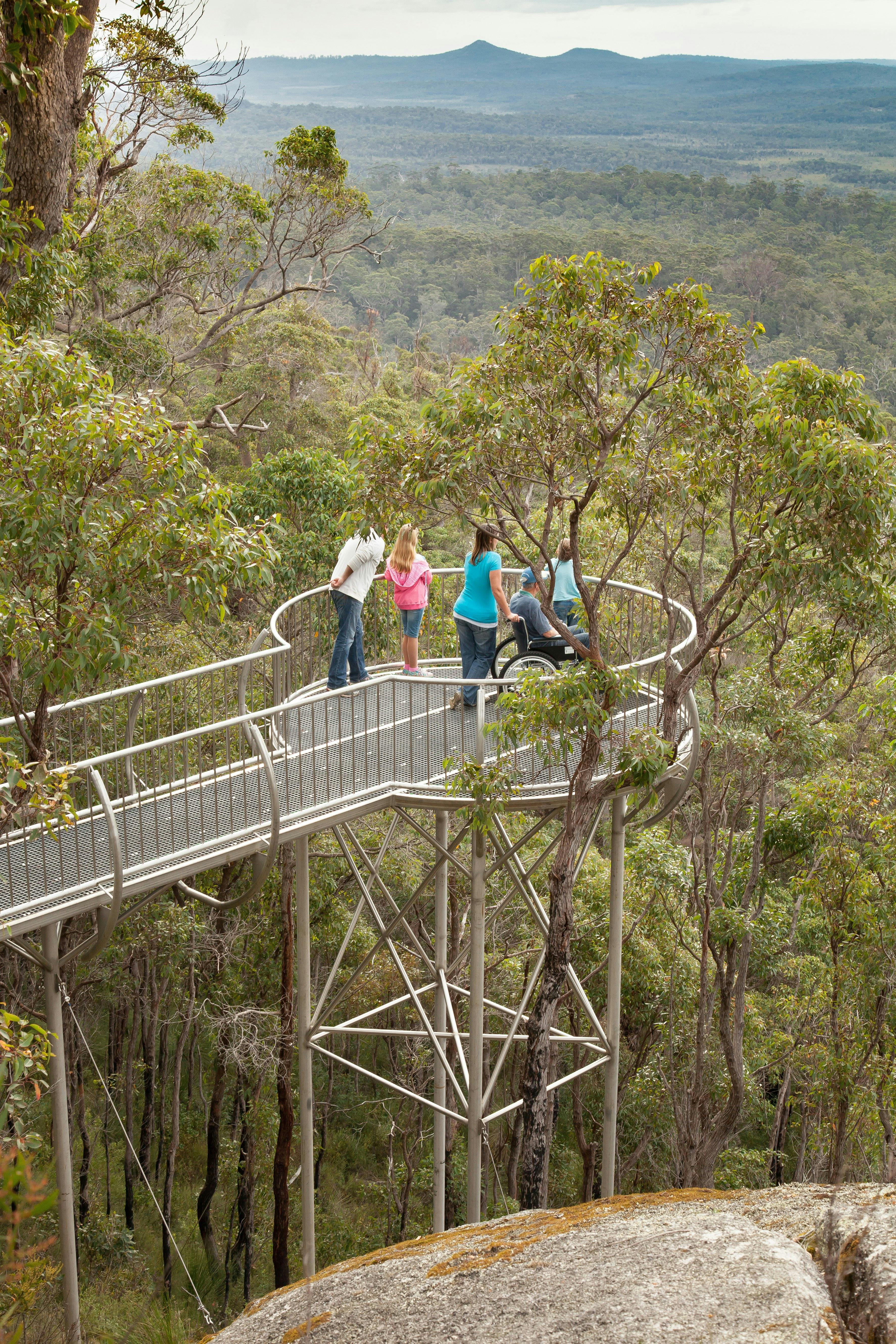 Lookout from the new Wilderness Lookout