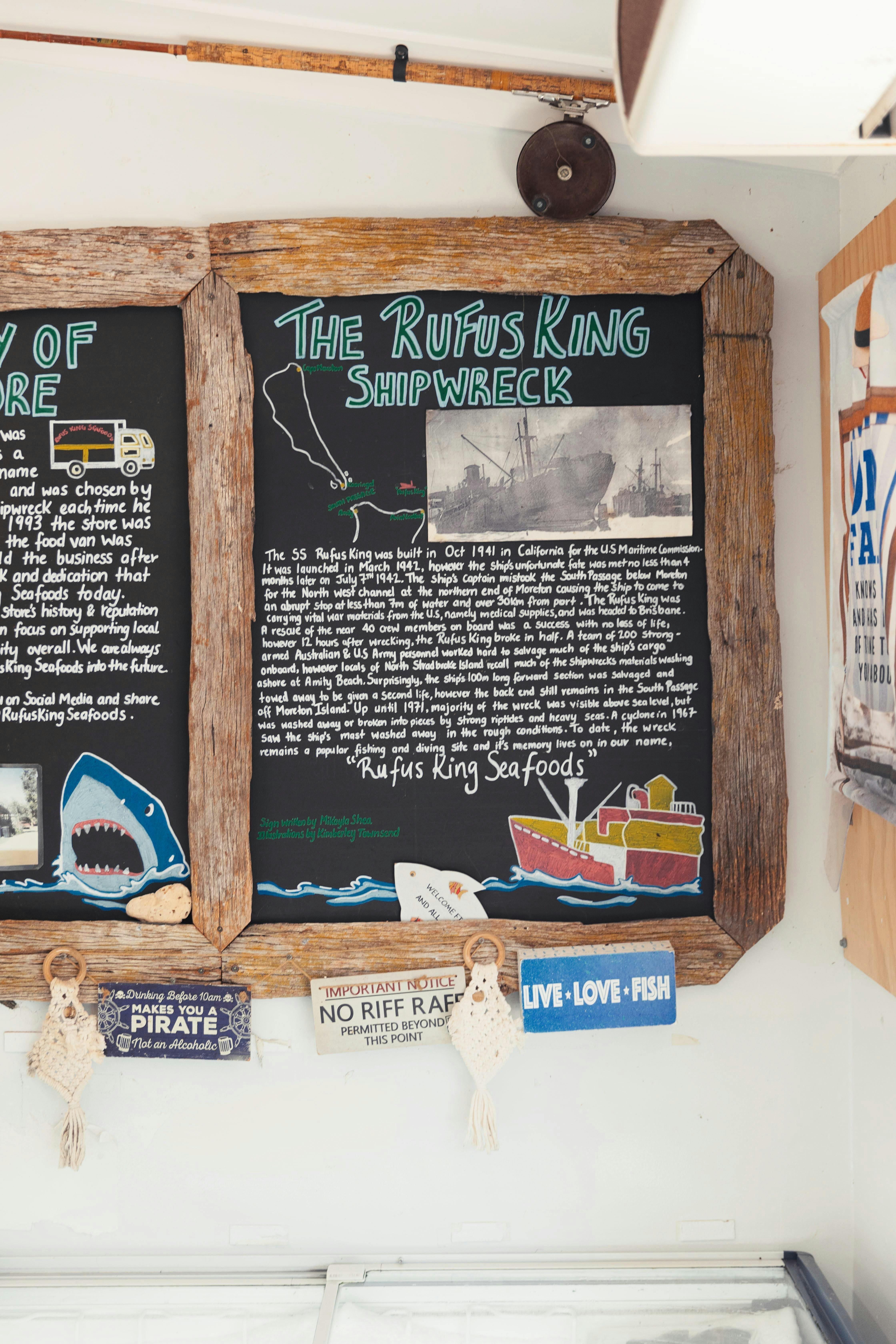 Rufus King Seafoods Amity Point