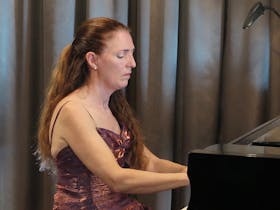 Evoking the Elements - Piano Recital by Elyane Laussade and Exhibition by artist Corinne Loxton Cover Image
