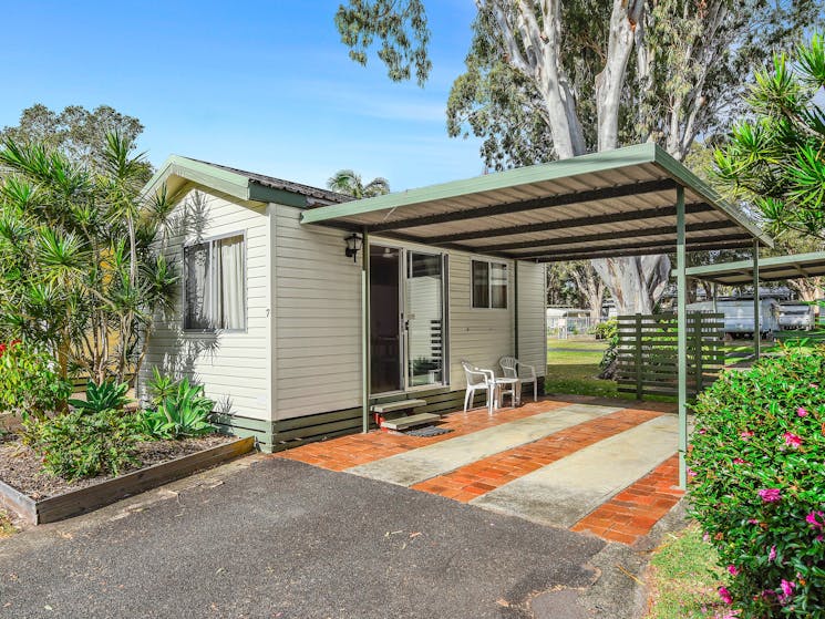 cabin accommodation caravan park dunbogan laurieton