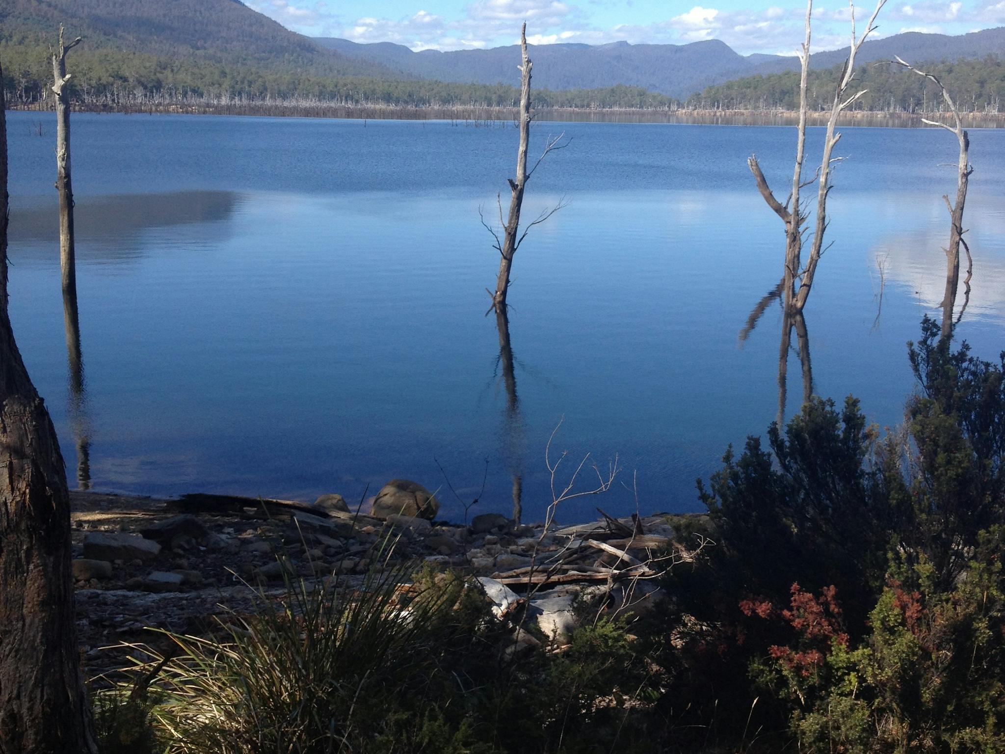 The highland lakes of Tasmania are a sight to behold..