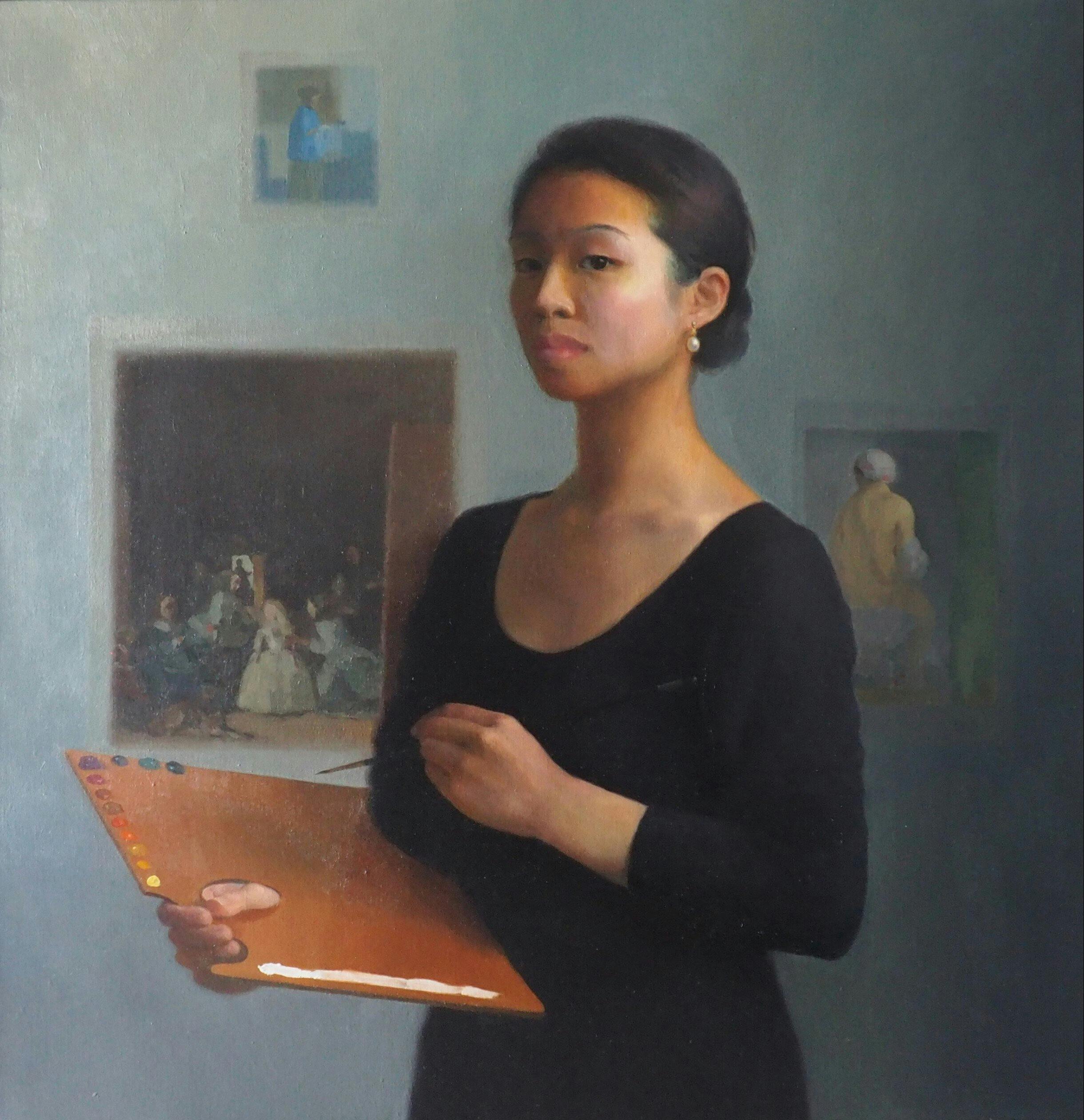 self portrait of artist