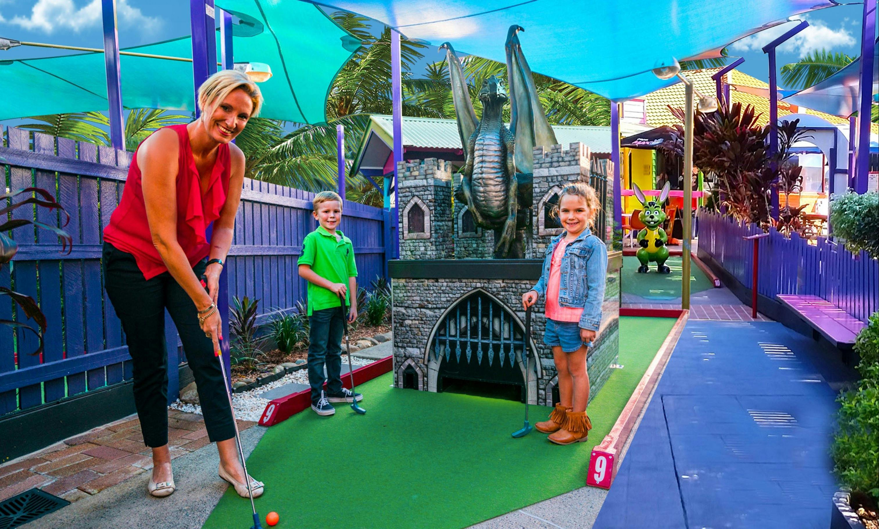 Encounter a Dragon playing Fun Run