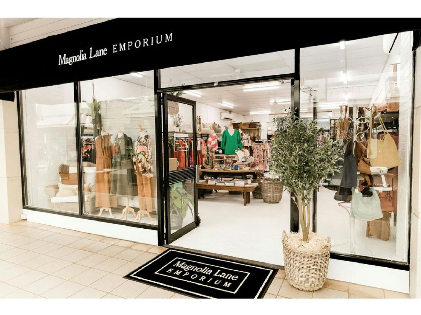 Front of shop