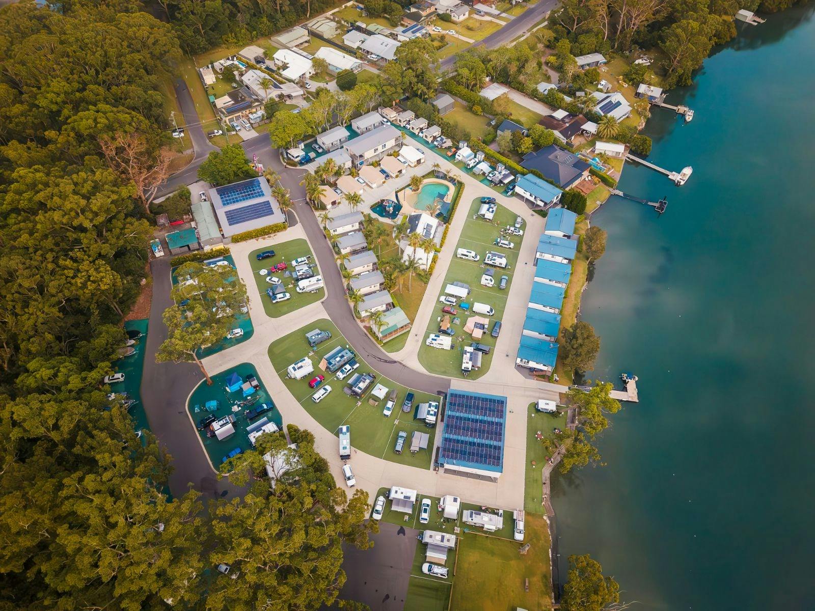 空拍 | 塔斯曼假日公園 - 傑維斯灣