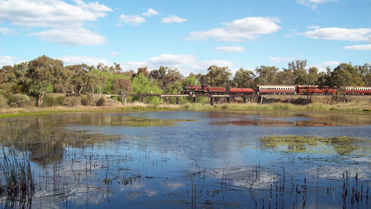 Vineyard railway frontage