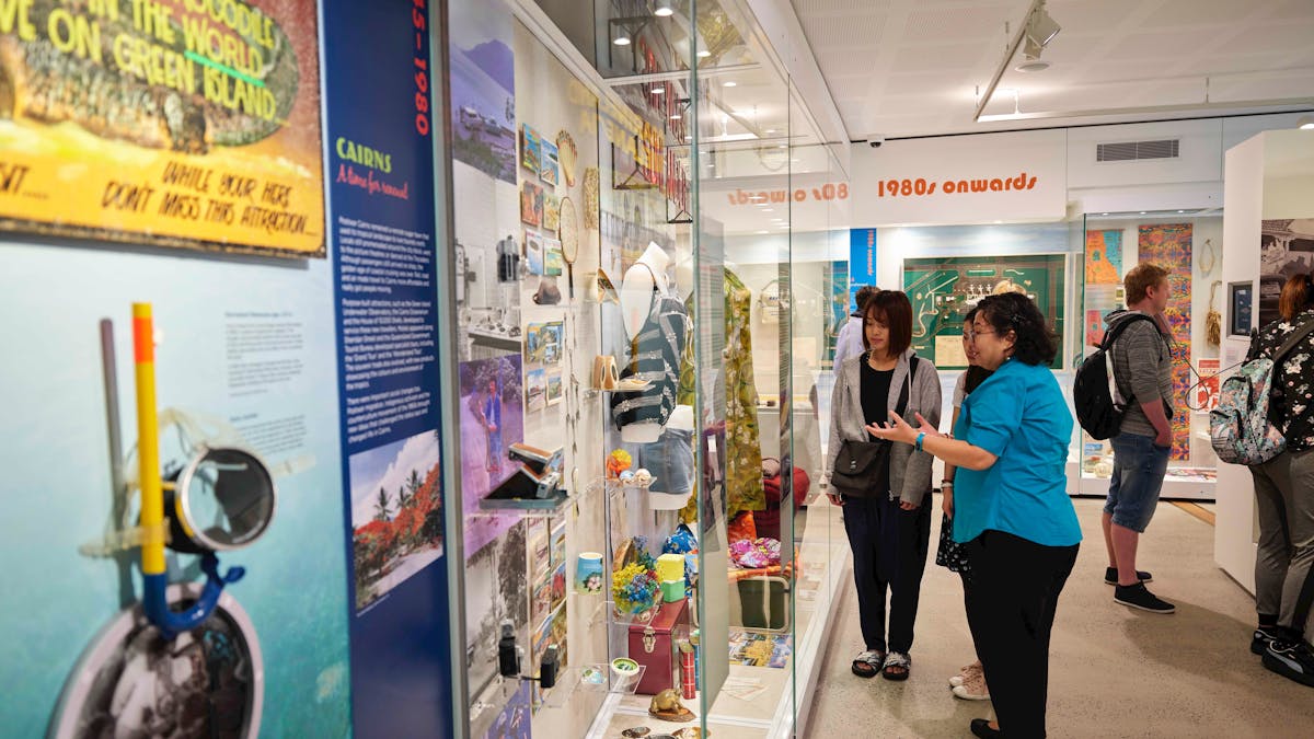 Our volunteer guides tell the stories of North Queensland