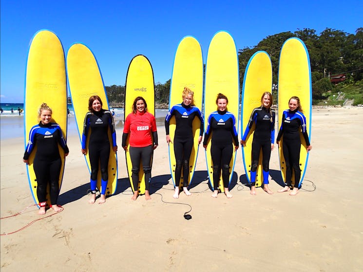 Learn to surf, just one of our 8 awesome activities.