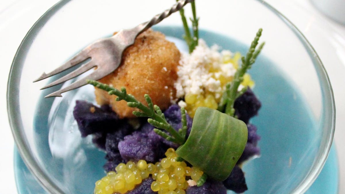 smoked fish croquette
