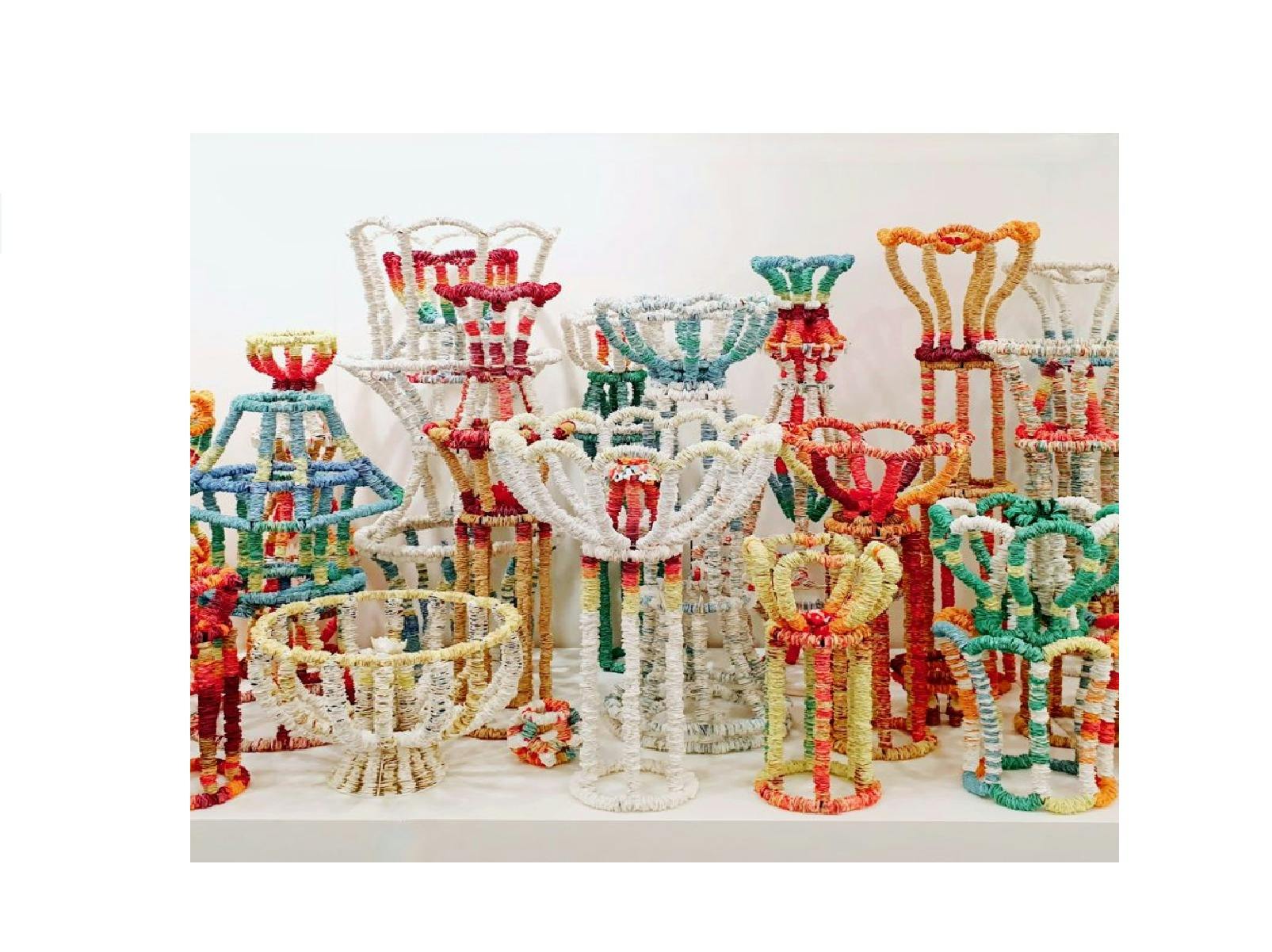 An picture of Artist Shani Nottinghams sculptures