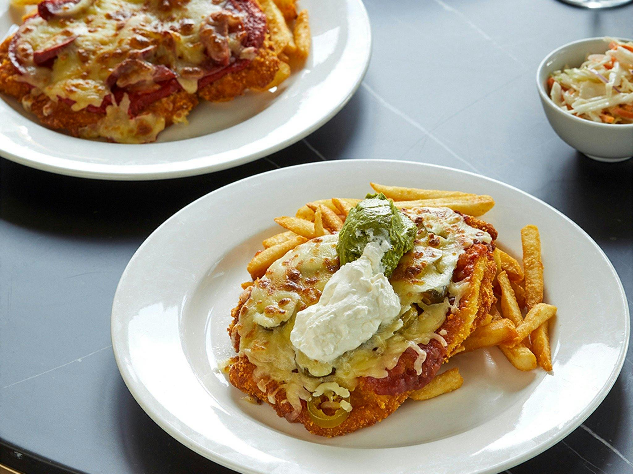 Topped Chicken Schnitzel