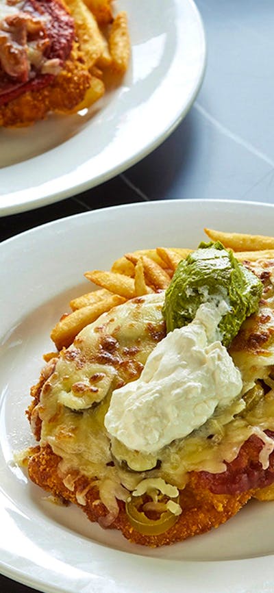 Topped Chicken Schnitzel