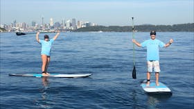 SUP, Stand Up Paddling, Sydney harbour