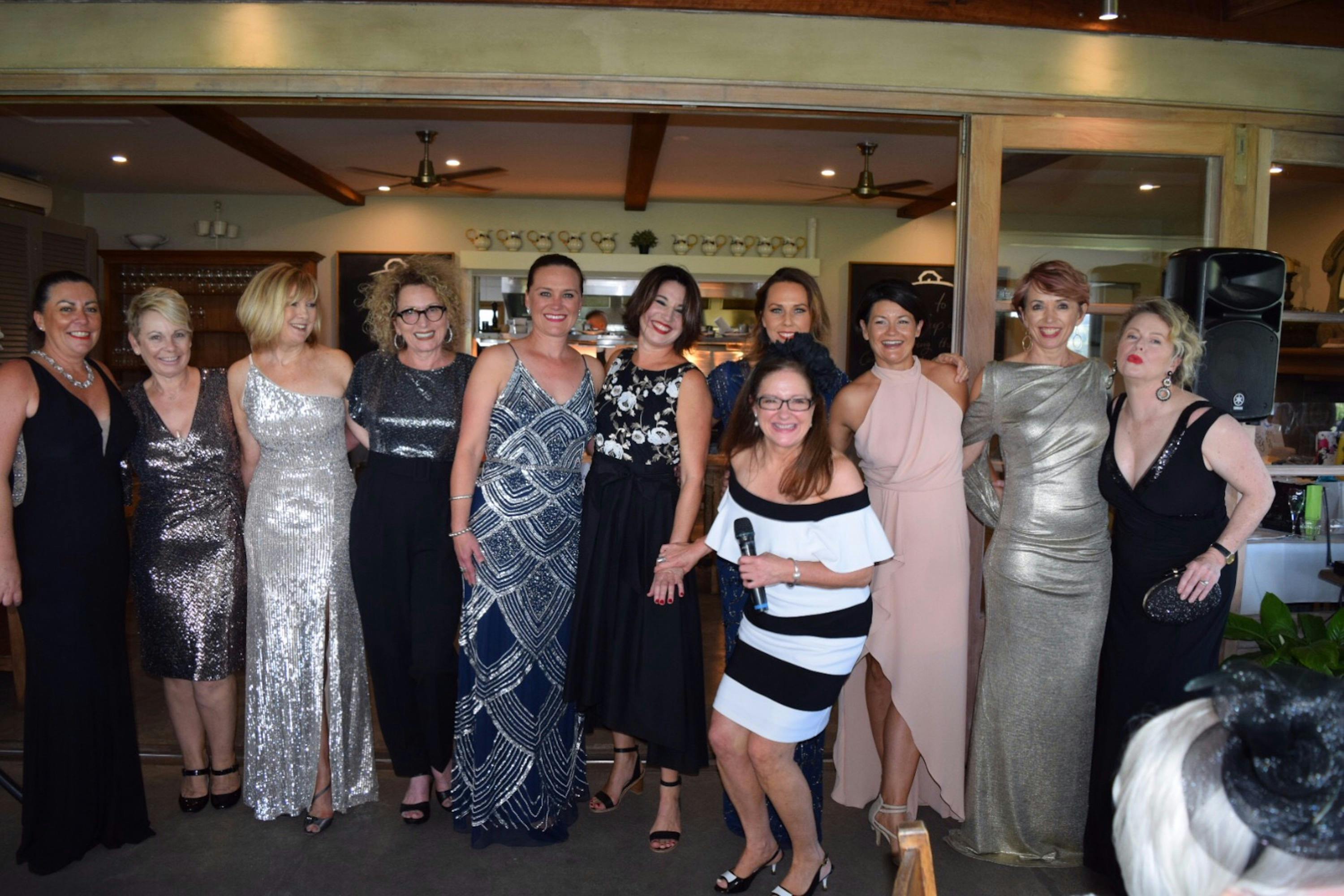 Sarah Gabrielle fashion show at Cupitts Winery