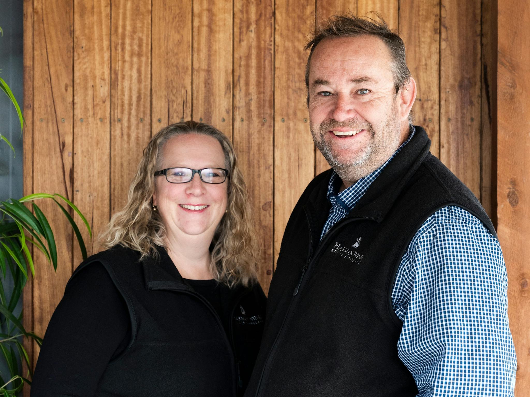 David and Nicole Harman - Owners of Harman Wines