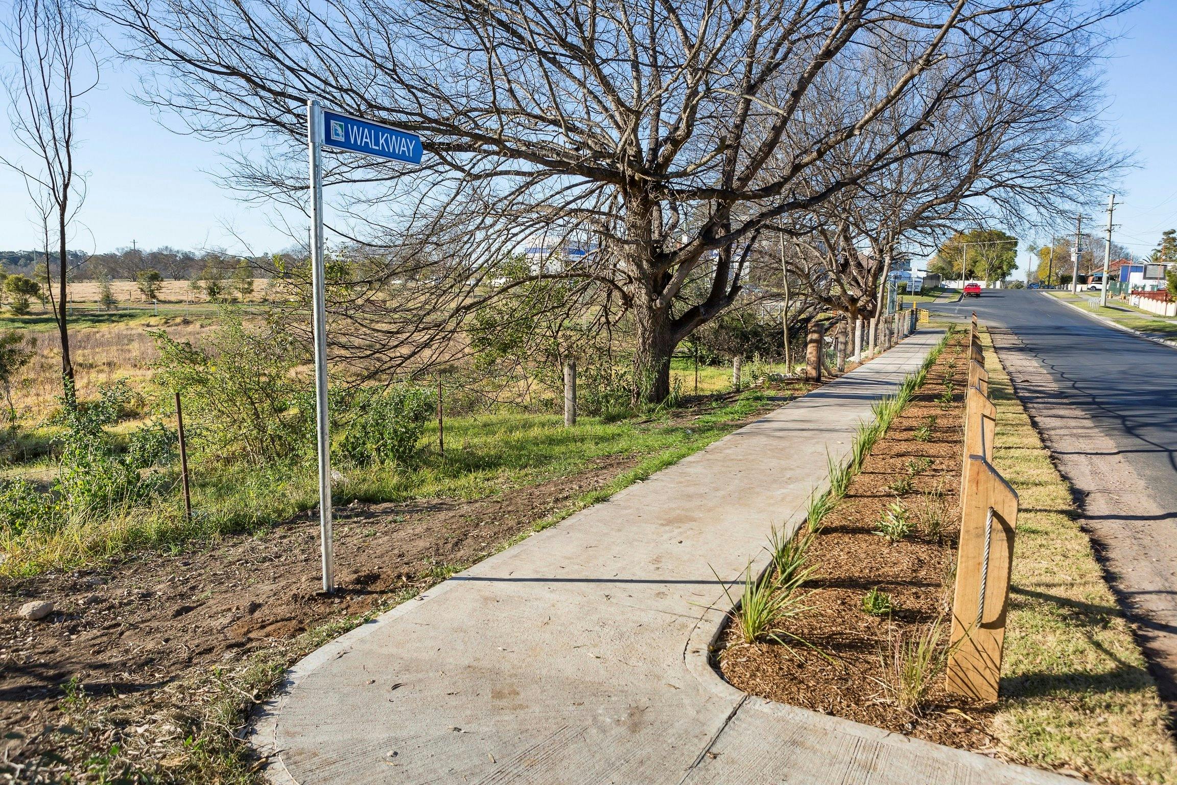 Miss Llewella Davies Pioneer Walkway