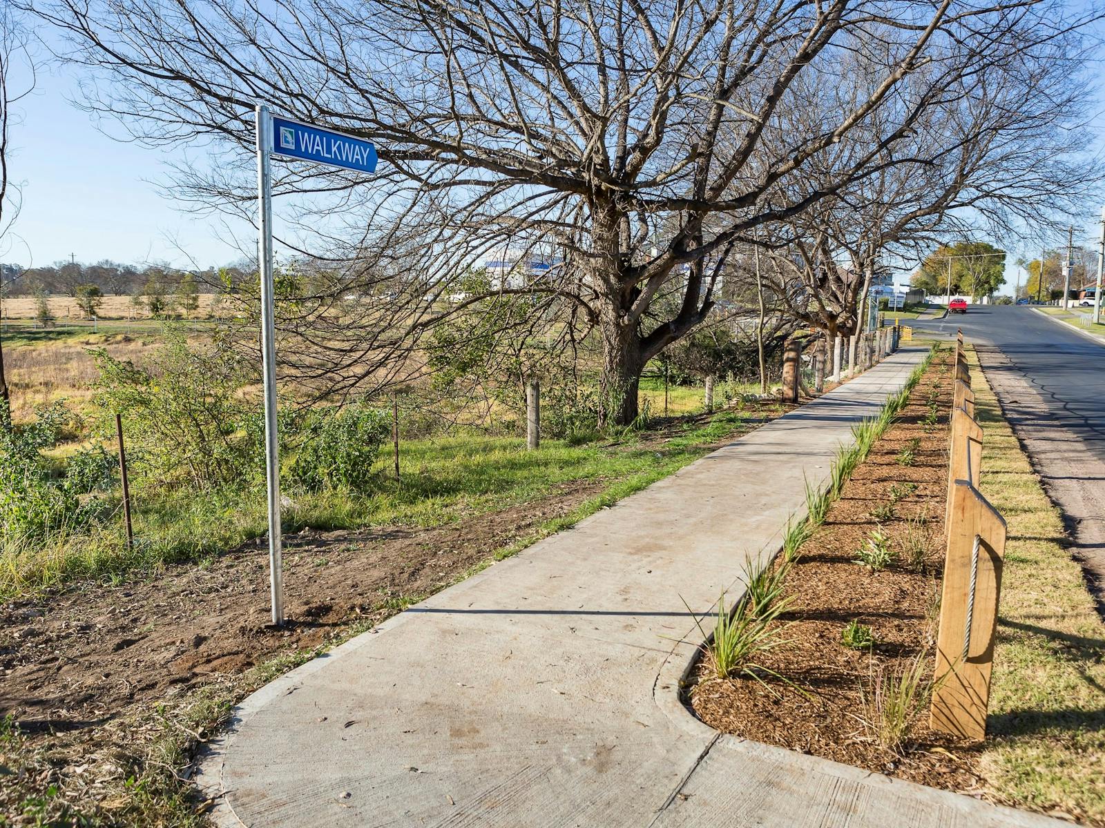 Miss Llewella Davies Pioneer Walkway