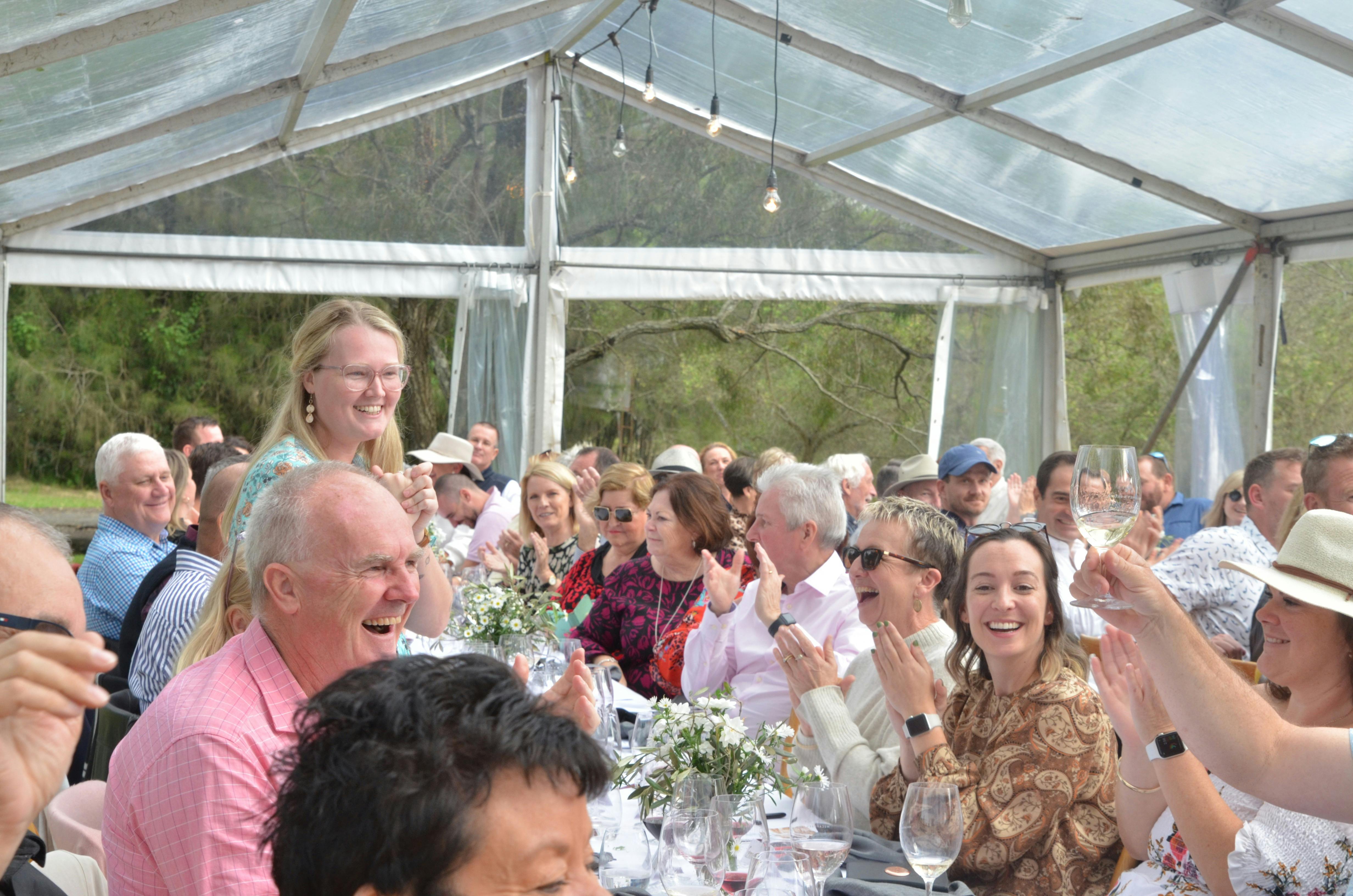 Lunch with club members