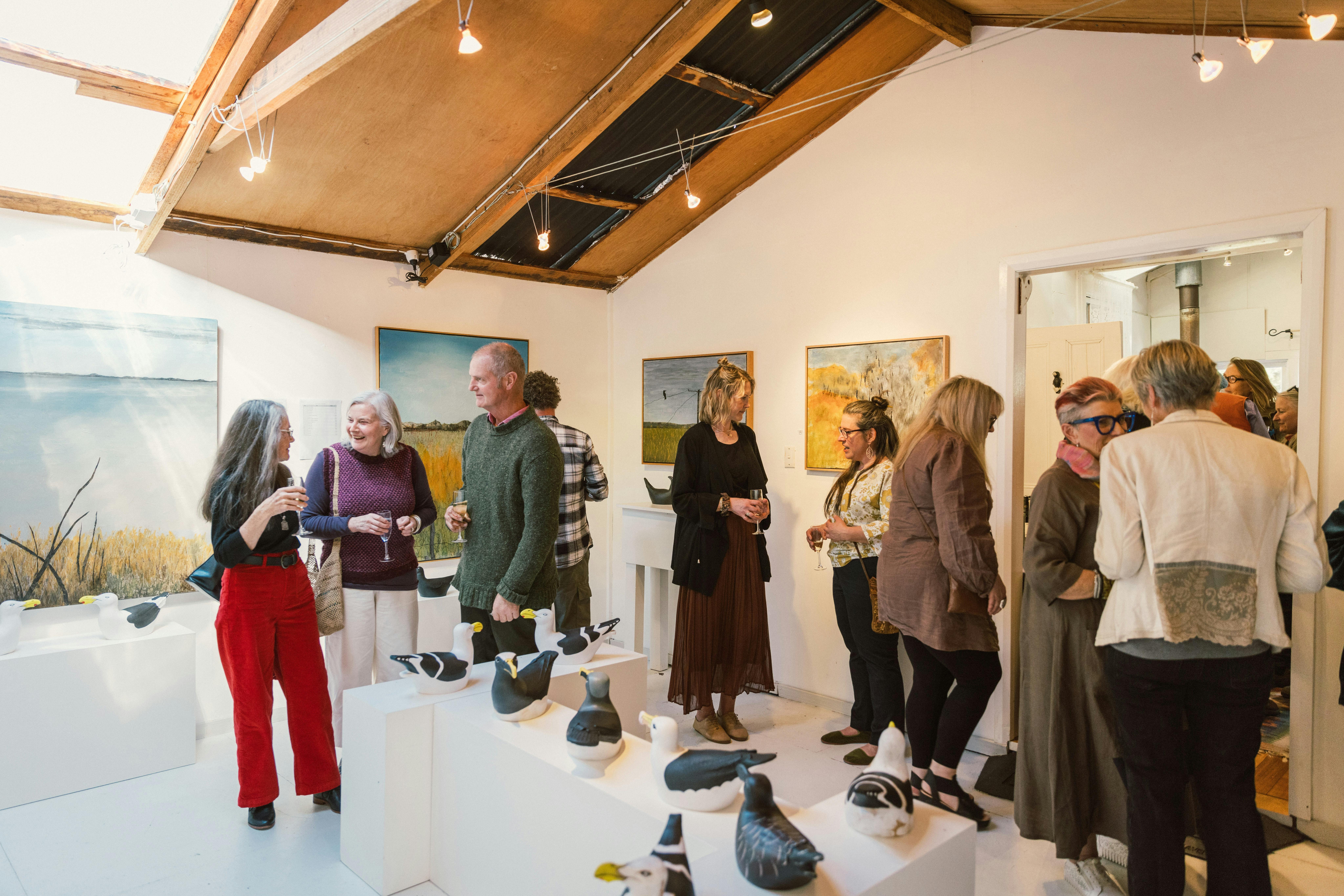Inside Artless Gallery, Sommers Bay.