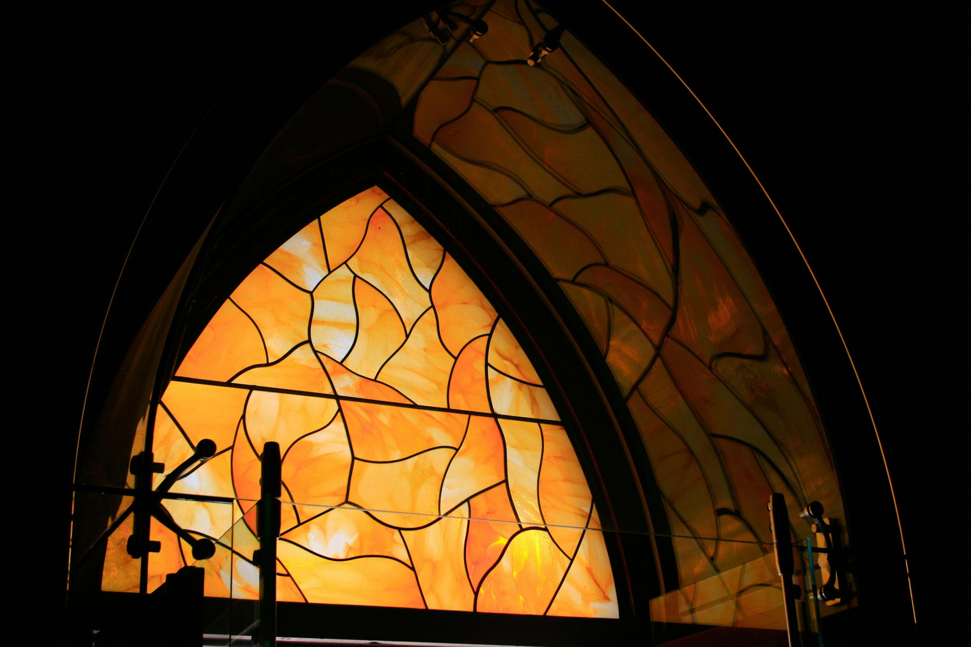Stain glass reflections