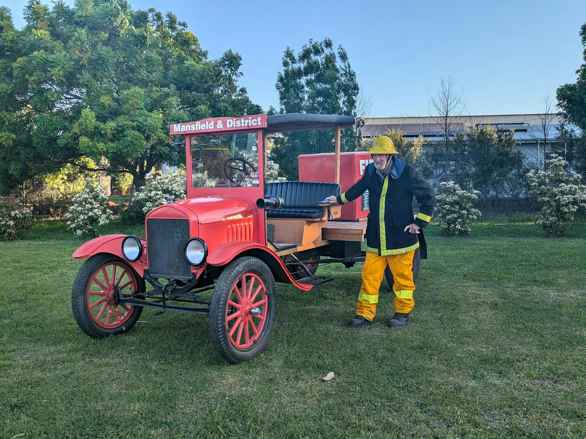 wintage tanker and vintage uniform
