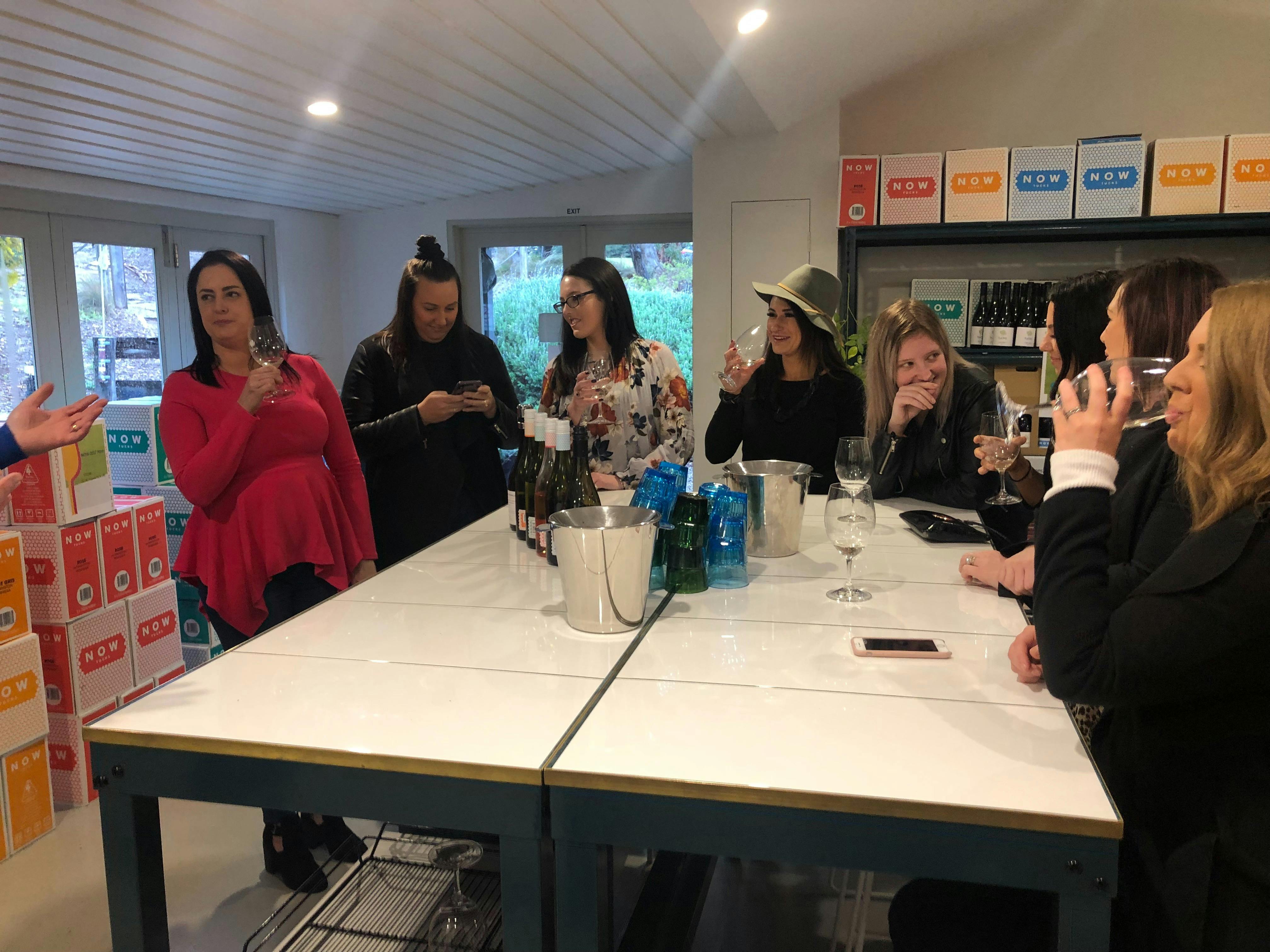 Private Room Wine Tasting at Tucks