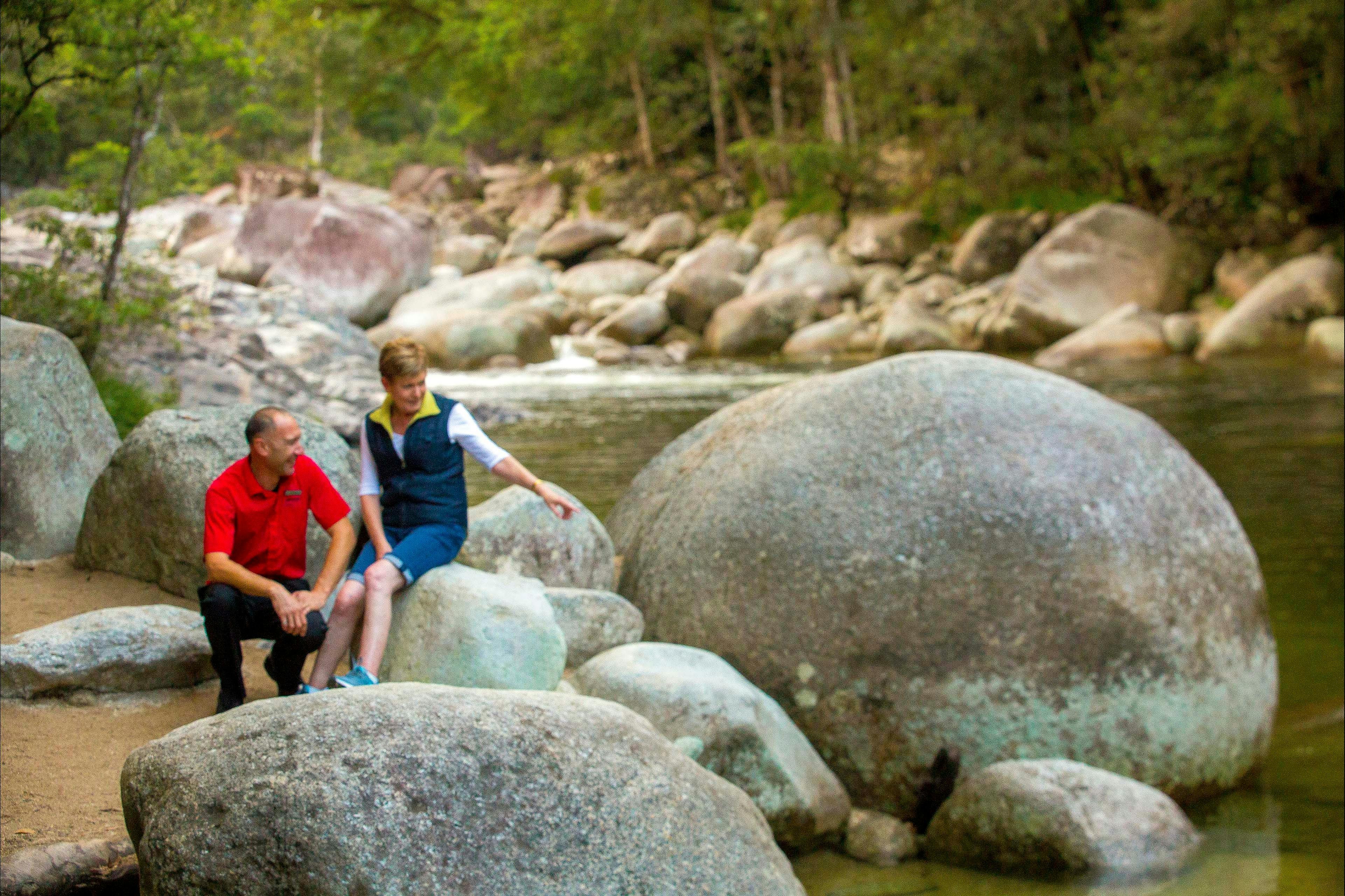 AAT Kings Driver Guide at Mossman Gorge