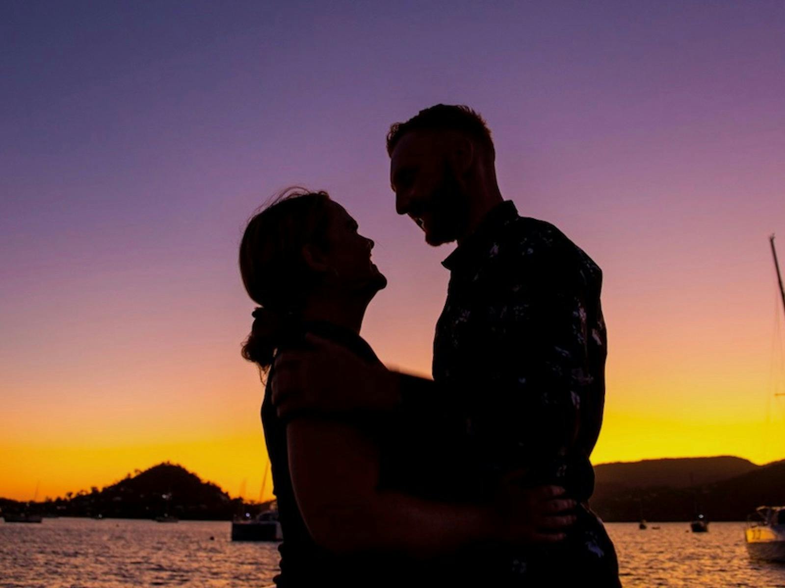 romantic sunset cruise on Sundowner around Airlie Beach