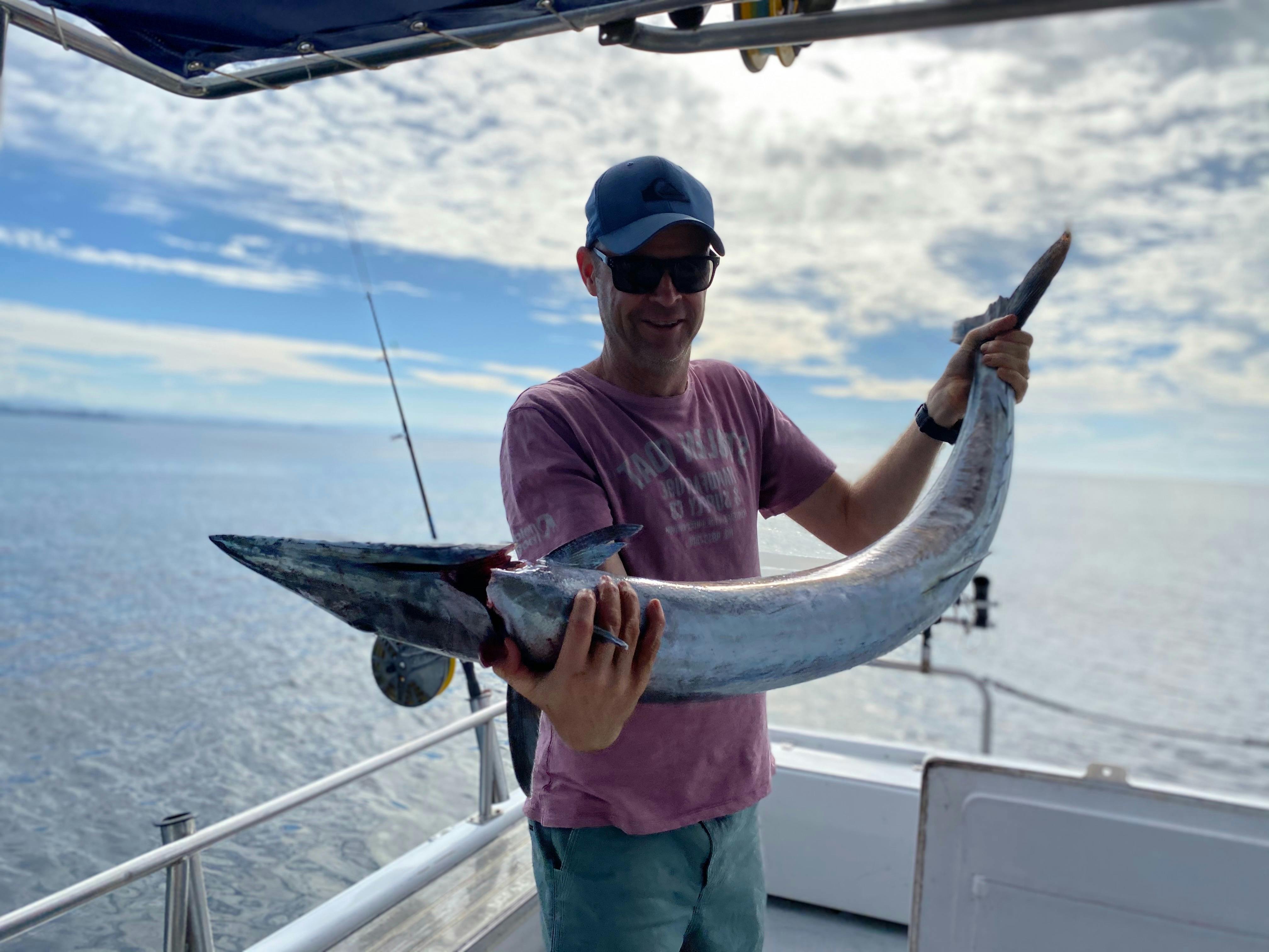 Wahoo 是海洋中速度最快的魚之一，非常適合輕裝上陣。在夏季月份