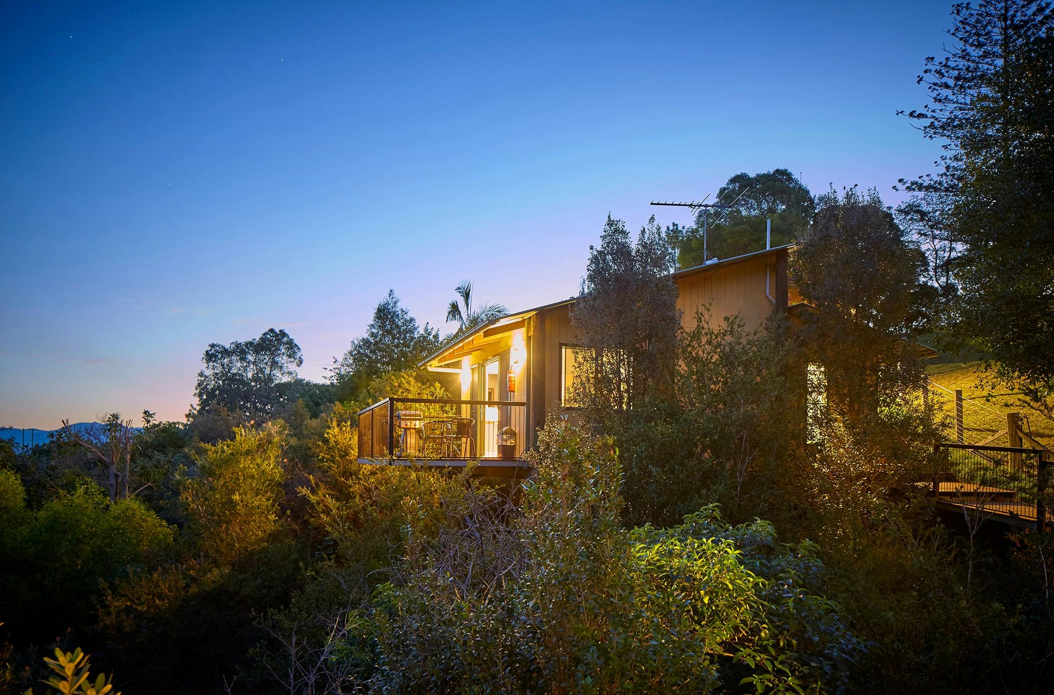 External shot of cottage