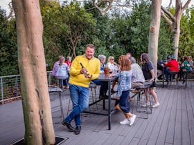 Balnaves of Coonawarra back deck