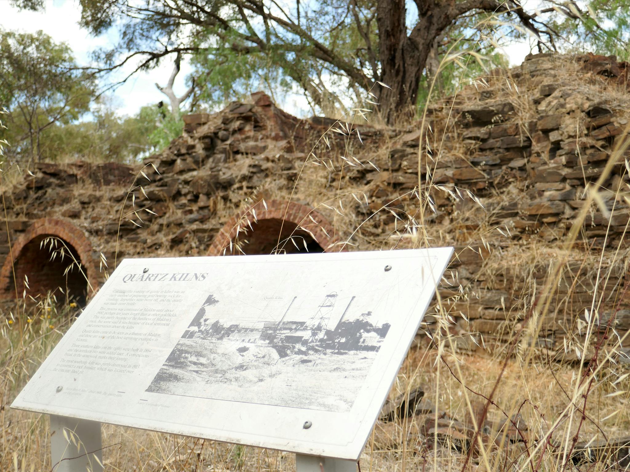 Learning about the rich Goldfields history: Maldon