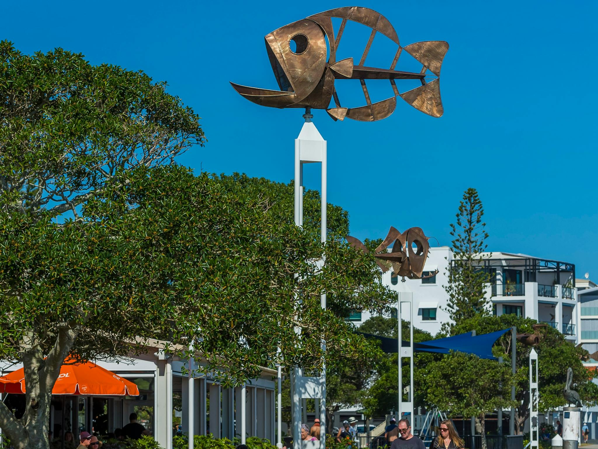 fish sculpture