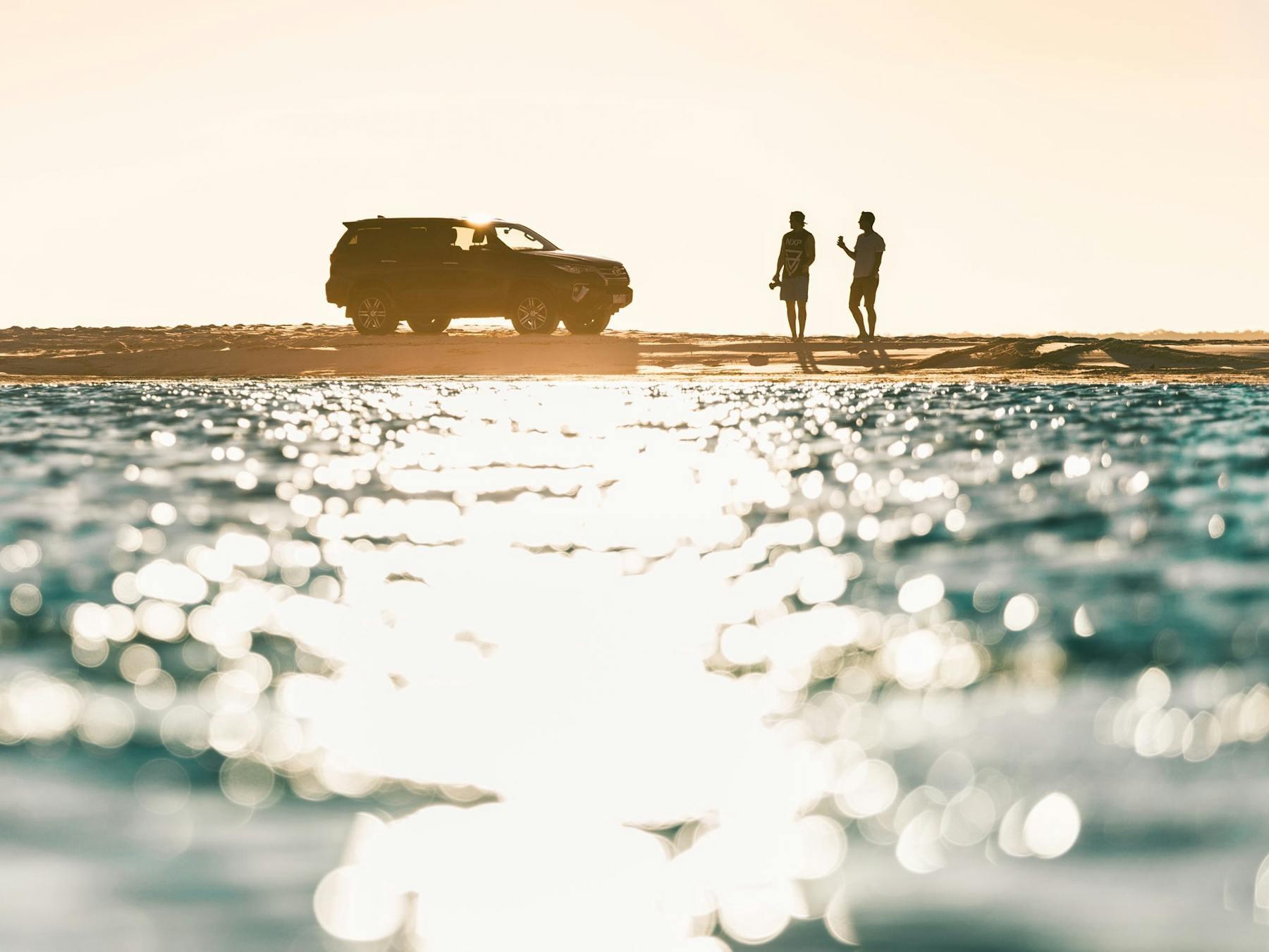 Rainbow Beach along the Pacific Coast Way