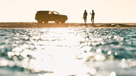 Rainbow Beach along the Pacific Coast Way