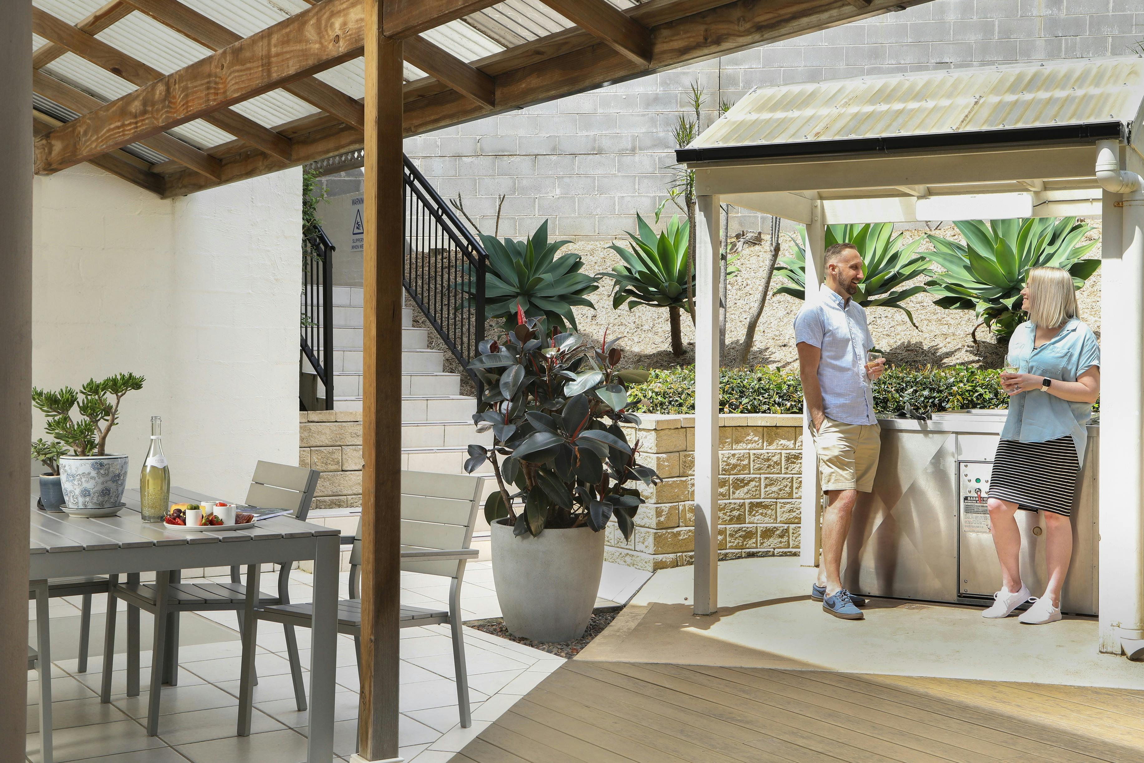 Garden and bbq facilities